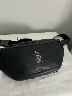 Disney X Coach League Belt Bag With Mickey Mouse